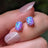 Lavender Dreams Opal Stud Earrings