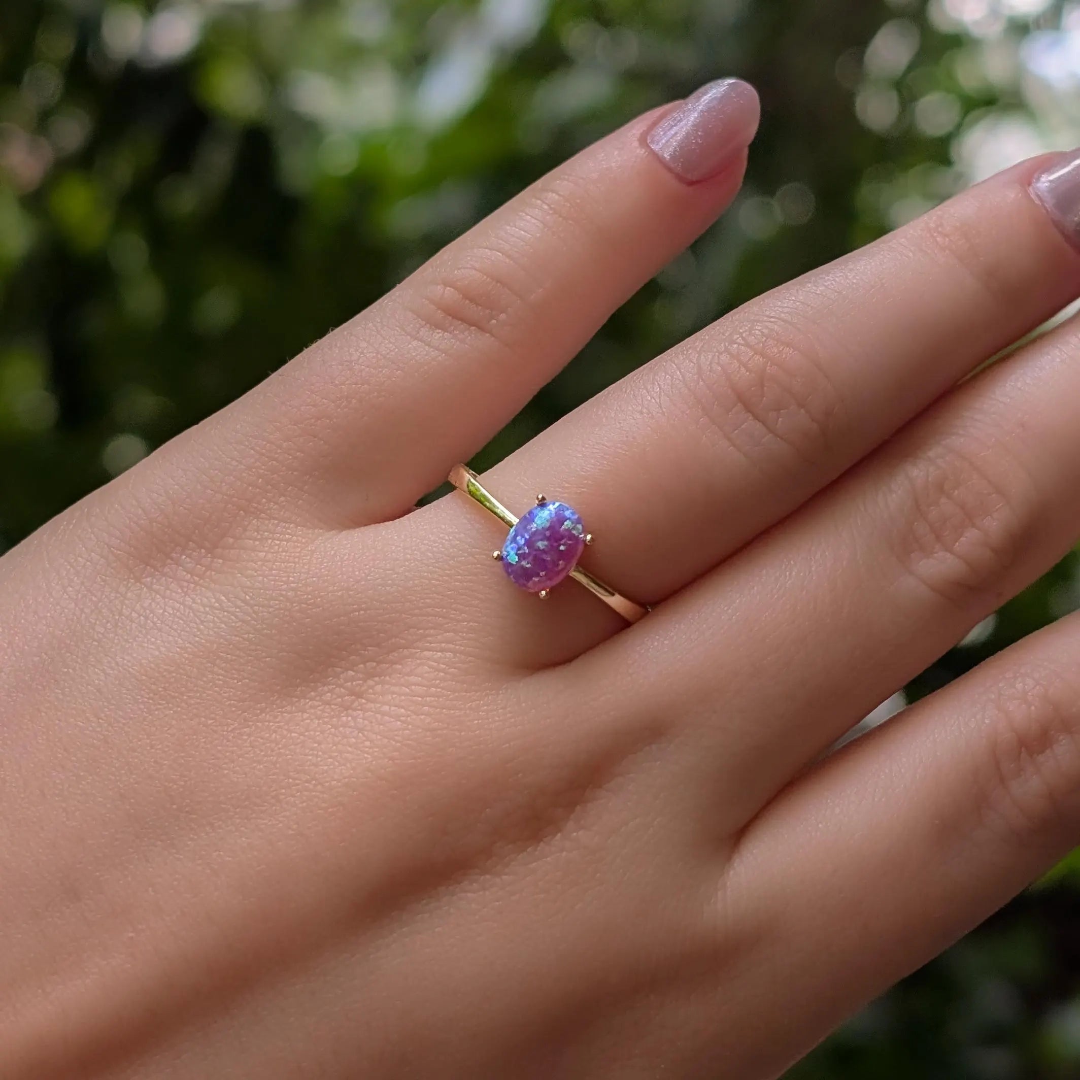 The Juliet- Lavender Dreams Opal