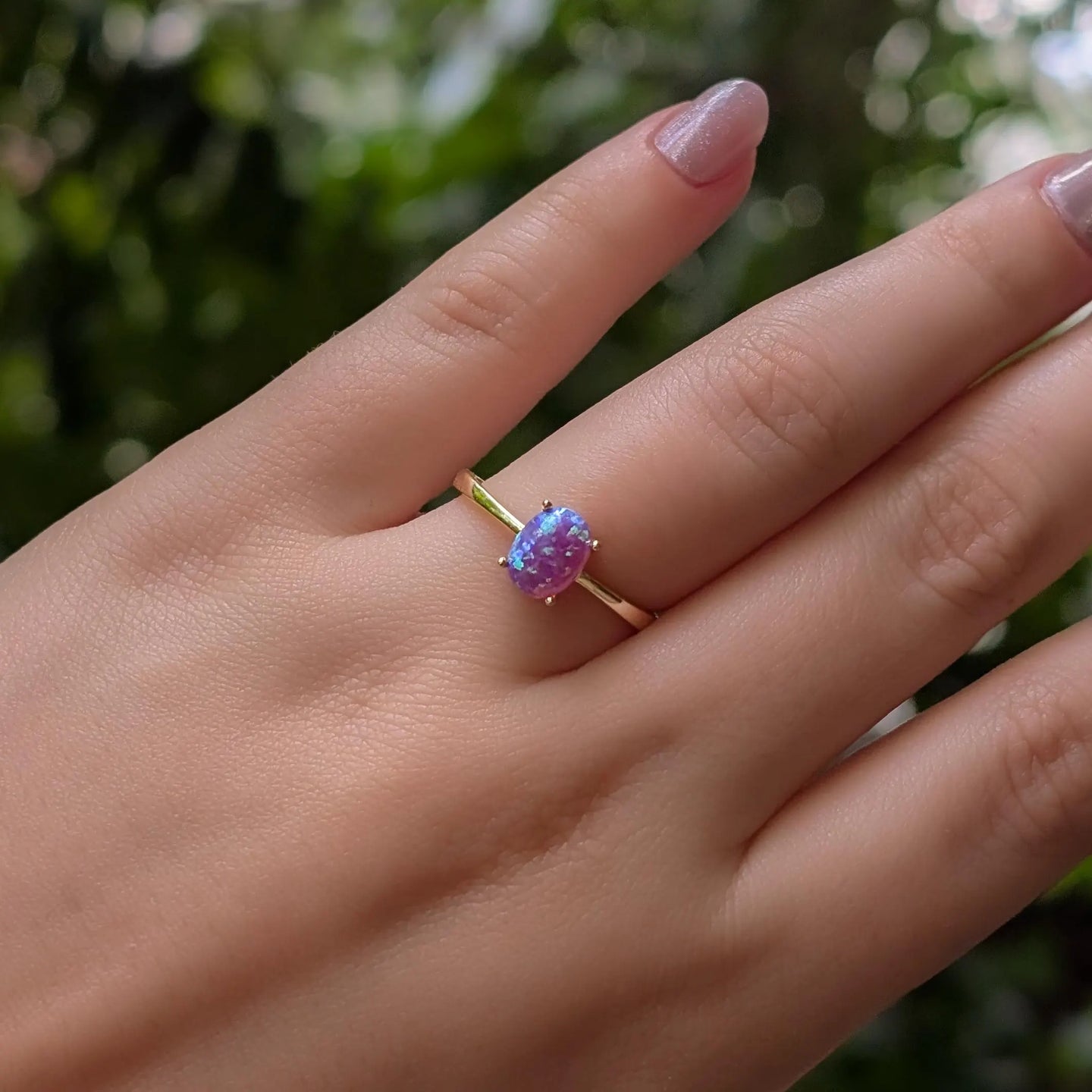 The Juliet- Lavender Dreams Opal