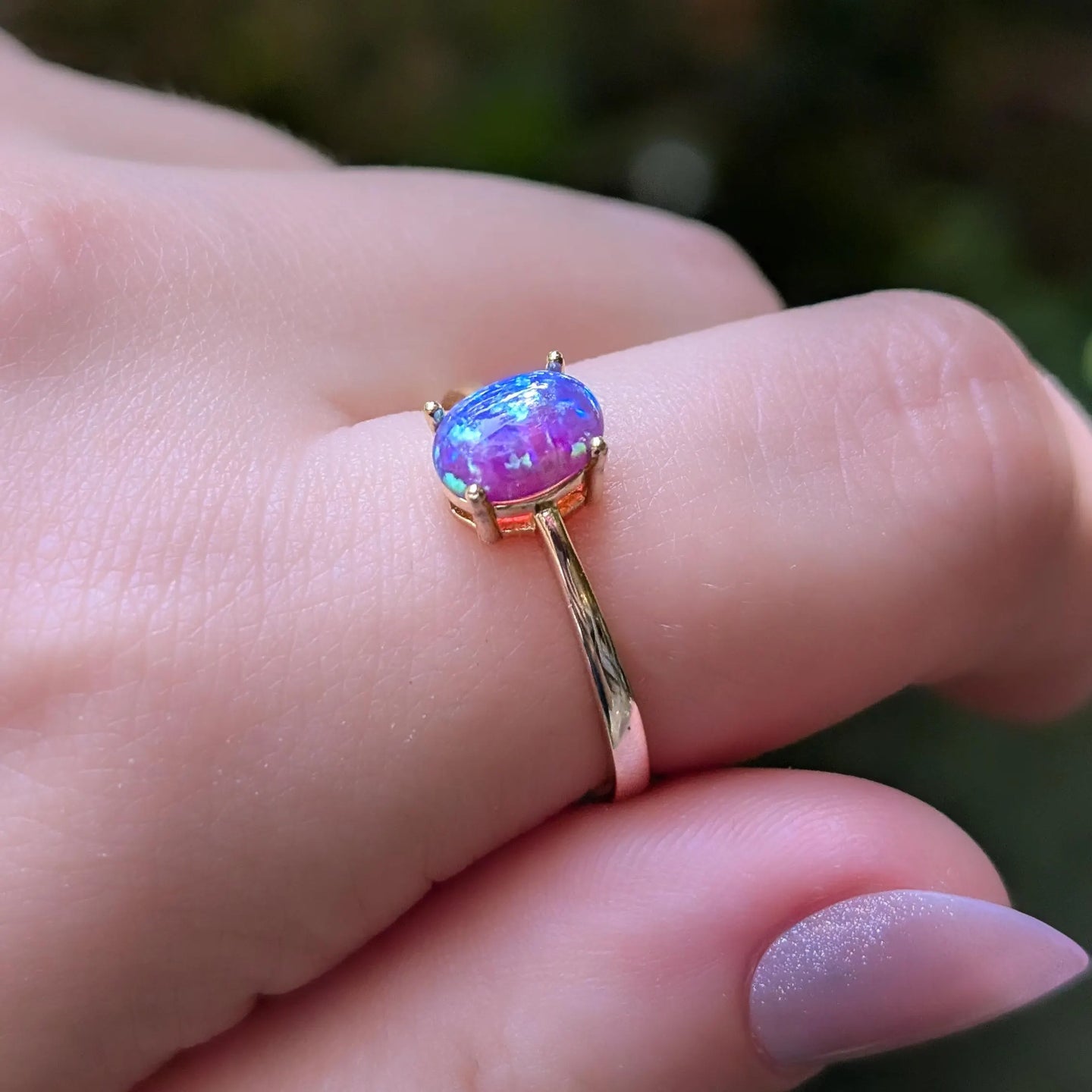 The Juliet- Lavender Dreams Opal