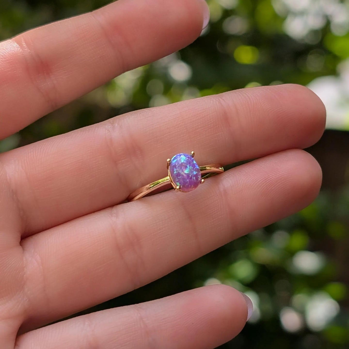 The Juliet- Lavender Dreams Opal