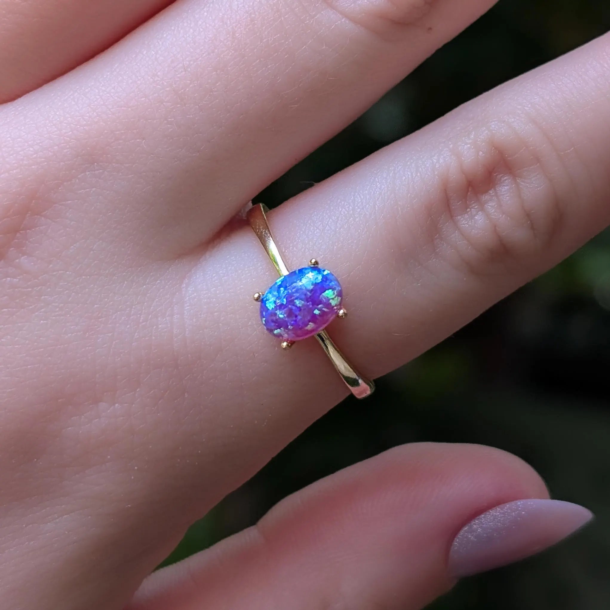 The Juliet- Lavender Dreams Opal