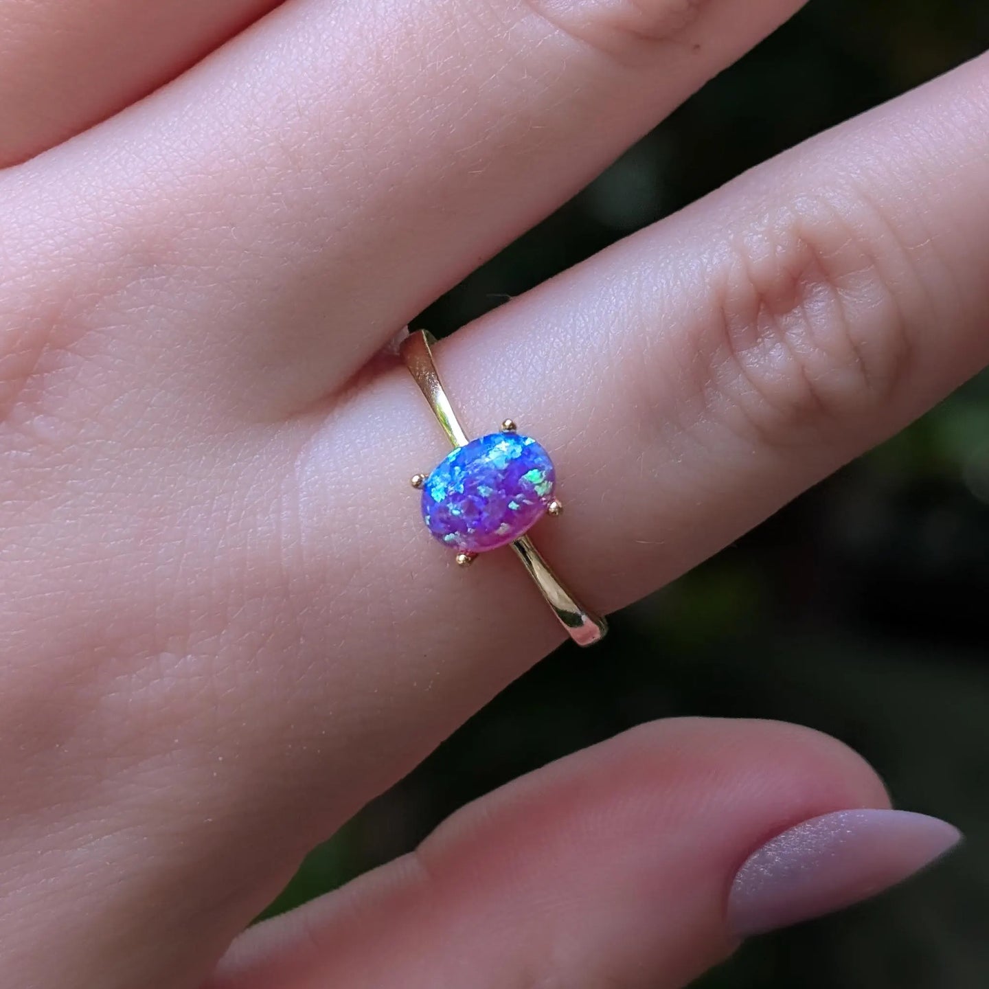 The Juliet- Lavender Dreams Opal