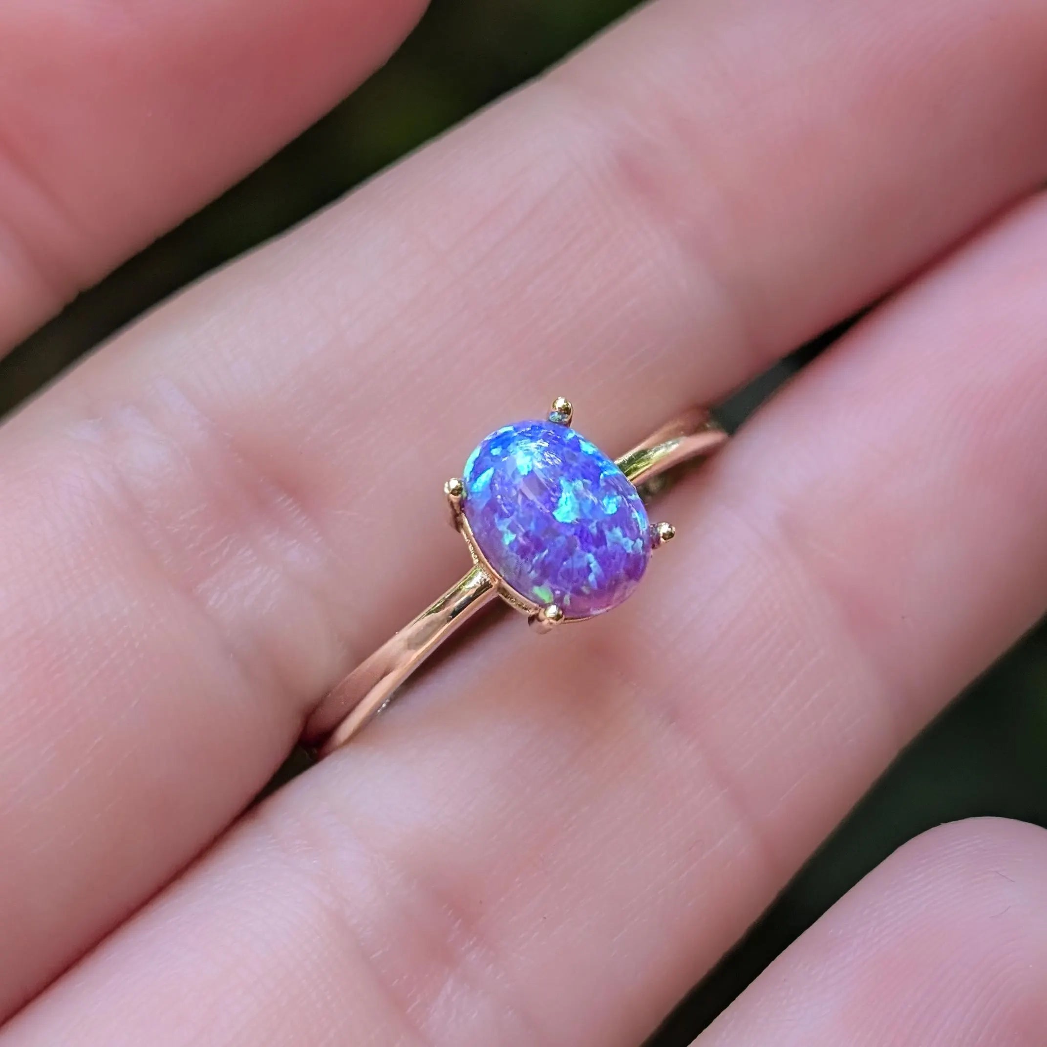The Juliet- Lavender Dreams Opal