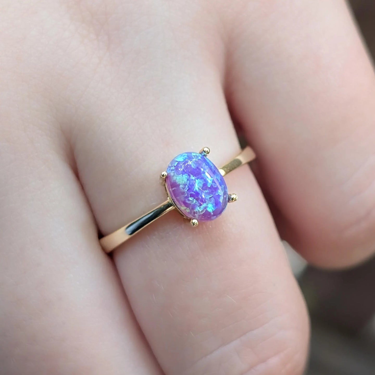 The Juliet- Lavender Dreams Opal