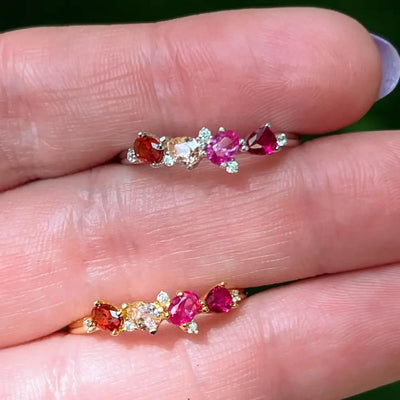 Legacy Ring - Lesbian Pride Flag Rings Handmade Handcrafted