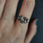Meteorite Ring Rings Handmade Handcrafted