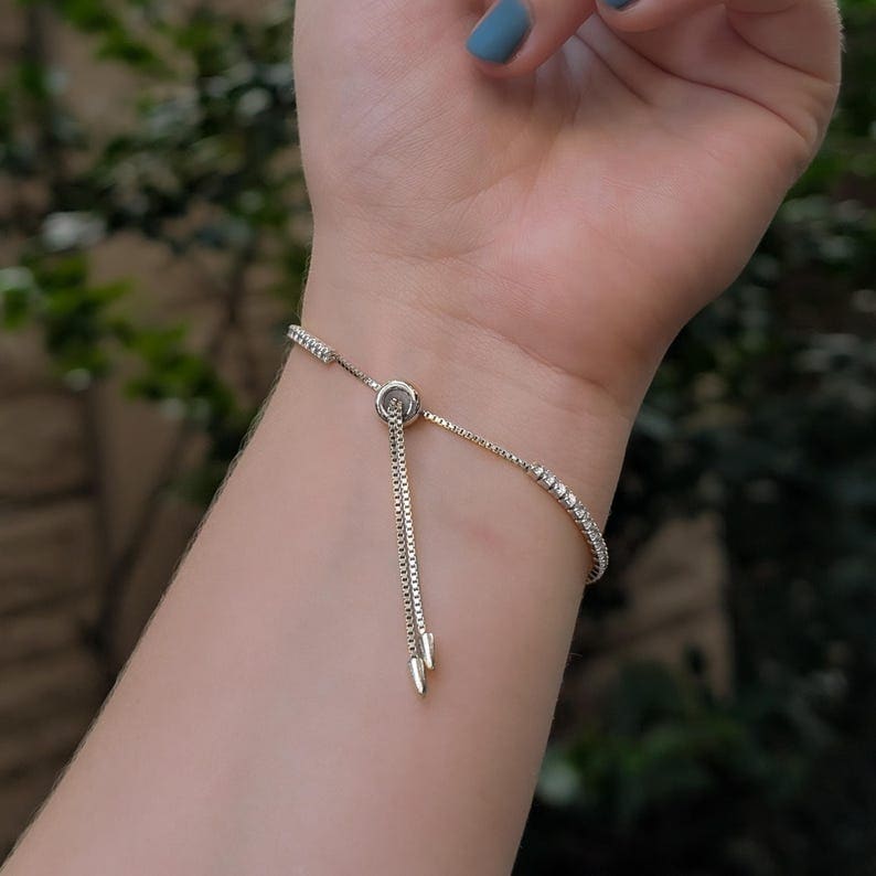 Moissanite Tennis Bracelet Bracelet Handmade Handcrafted