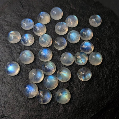 Moonstone Stud Earrings Earrings Handmade Handcrafted