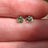 Moss Agate Stud Earrings Earrings Handmade Handcrafted