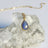 Natural Bezel Teardrop Tanzanite Necklace Necklaces Handmade Handcrafted