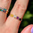 The Legacy Ring - Non-binary Flag Rings Handmade Handcrafted