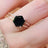 Onyx Hexagon Ring Rings Handmade Handcrafted
