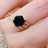 Onyx Hexagon Ring Rings Handmade Handcrafted