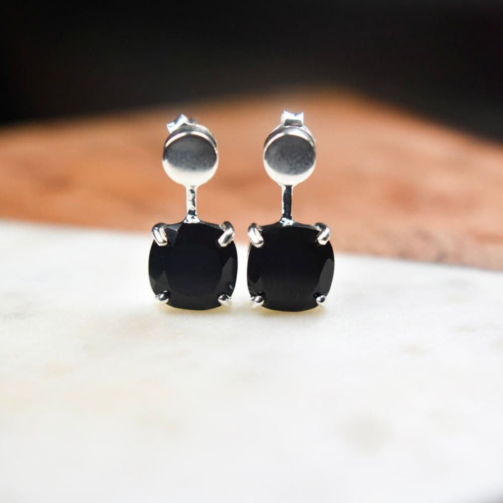 Onyx Jacket Dangle Earrings Earrings Handmade Handcrafted