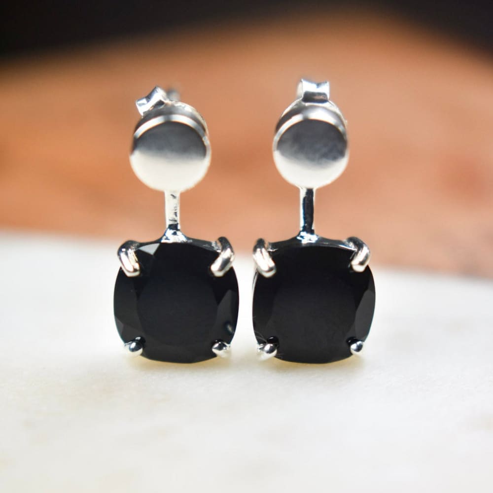 Onyx Jacket Dangle Earrings Earrings Handmade Handcrafted