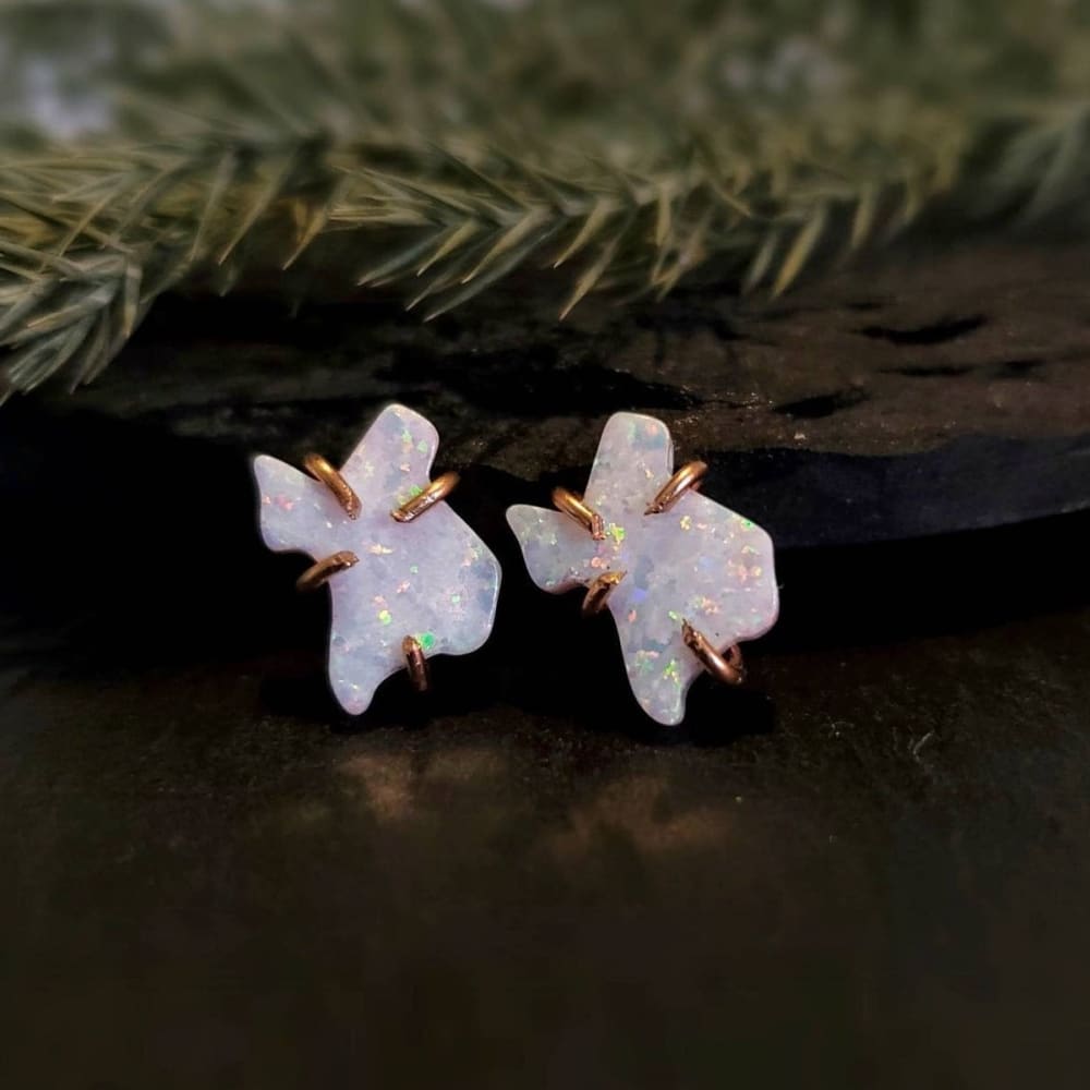 Opal Texas Earrings Earrings Handmade Handcrafted