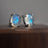 Oval Moonstone Stud Earrings Earrings Handmade Handcrafted