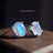 Oval Moonstone Stud Earrings Earrings Handmade Handcrafted