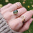 Oval Bezel Moss Agate Ring Rings Handmade Handcrafted