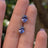 Oval Tanzanite Earrings Earrings Handmade Handcrafted
