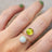 Peridot and Opal Ring Rings Handmade Handcrafted