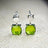 Peridot Jacket Dangle Earrings Earrings Handmade Handcrafted