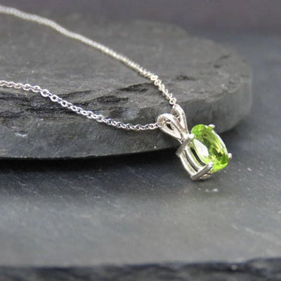 Peridot Necklace Necklaces Handmade Handcrafted