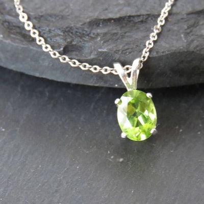 Peridot Necklace Necklaces Handmade Handcrafted