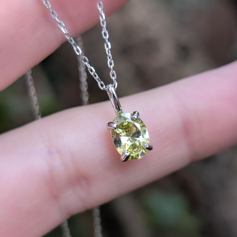 Peridot Necklace Necklaces Handmade Handcrafted