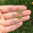 Peridot Stud Earring Earrings Handmade Handcrafted