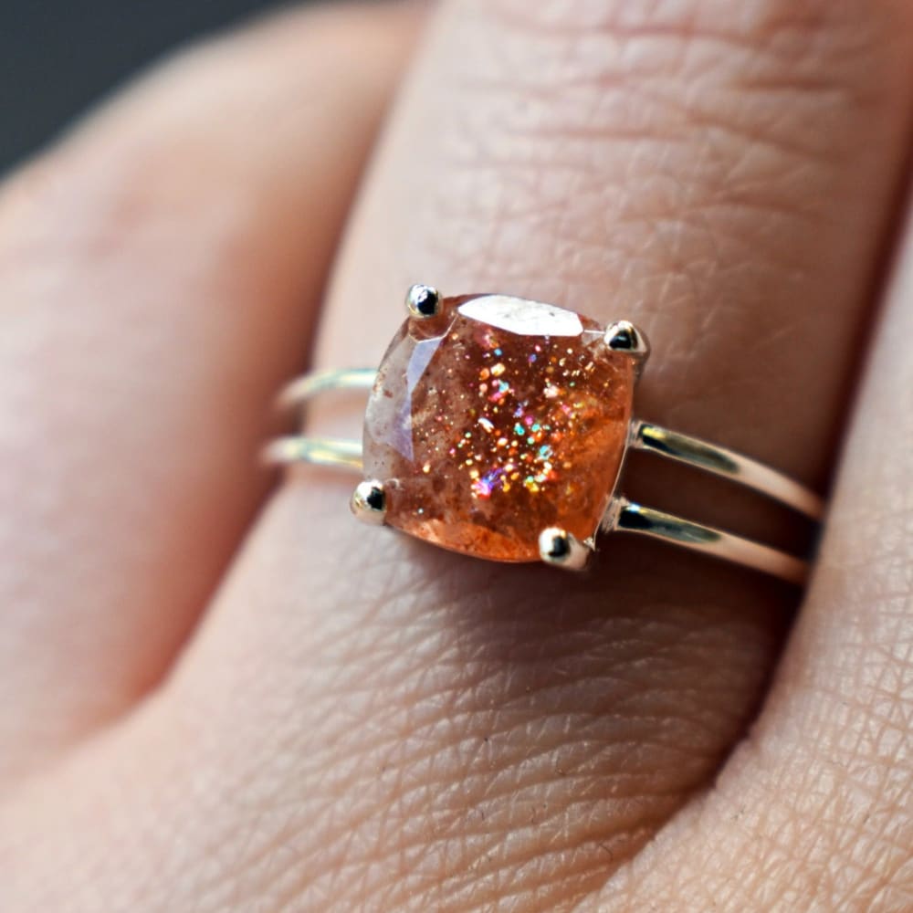 Pick Your Own Stone - The Asher (double band) Rings Handmade Handcrafted