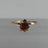 Raw Garnet Ring Rings Handmade Handcrafted