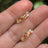 The Legacy Earrings - Citrine Hoops