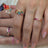 The Legacy Ring - Lesbian Pride Flag