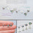 Round Aquamarine Stud Earrings Earrings Handmade Handcrafted