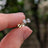 Round Moissanite Earrings Earrings Handmade Handcrafted