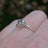 Round Salt and Pepper Diamond (DR5002) Rings Handmade Handcrafted