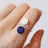 Sapphire and Opal Ring Rings Handmade Handcrafted