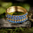 Sapphire Half Eternity Band Rings Handmade Handcrafted