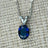 Sapphire Necklace Necklaces Handmade Handcrafted