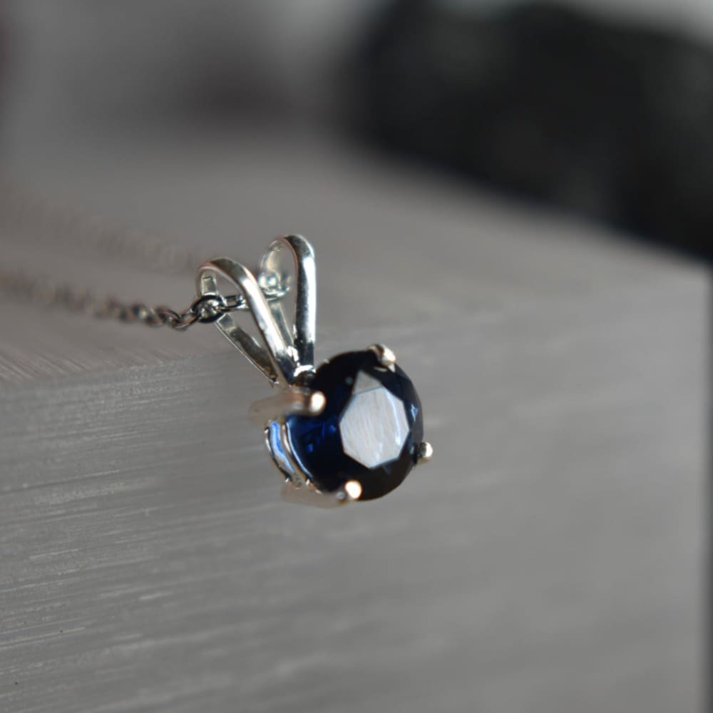 Sapphire Necklace Necklaces Handmade Handcrafted