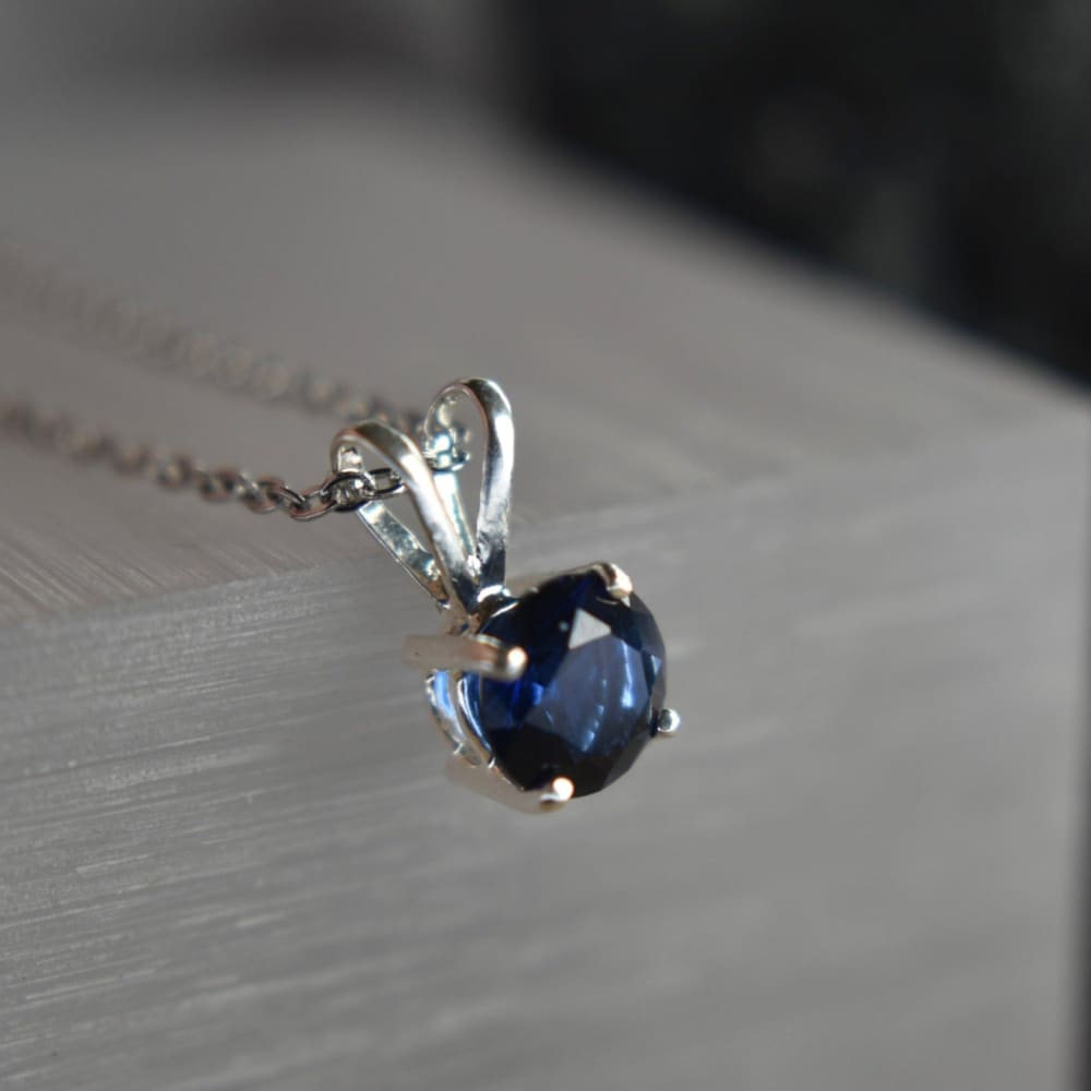Sapphire Necklace Necklaces Handmade Handcrafted