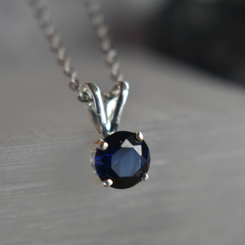 Sapphire Necklace Necklaces Handmade Handcrafted