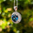 Sunburst Necklace - London Blue Topaz Necklaces Handmade Handcrafted