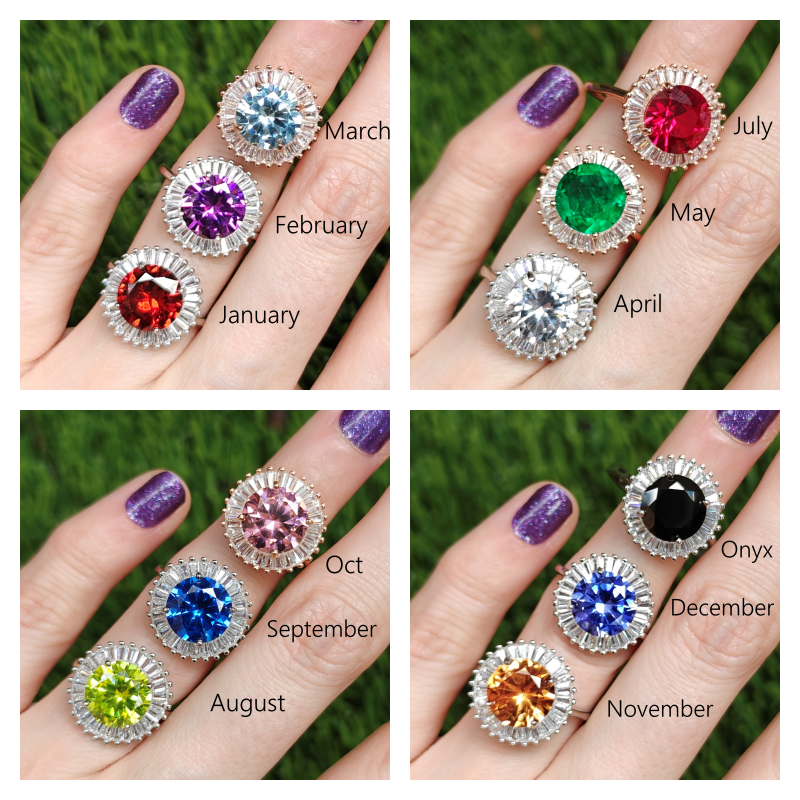 The Sunburst Gemstone Ring