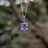 Tanzanite Oval Necklace Necklaces Handmade Handcrafted