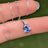 Tanzanite Oval Necklace Necklaces Handmade Handcrafted