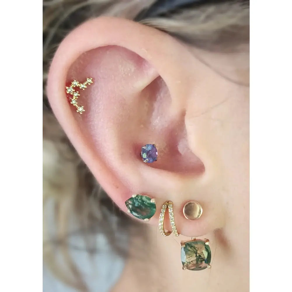Taurus Constellation Star Astrology Earrings Earrings Handmade Handcrafted