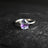 Teardrop Fluorite Ring Rings Handmade Handcrafted